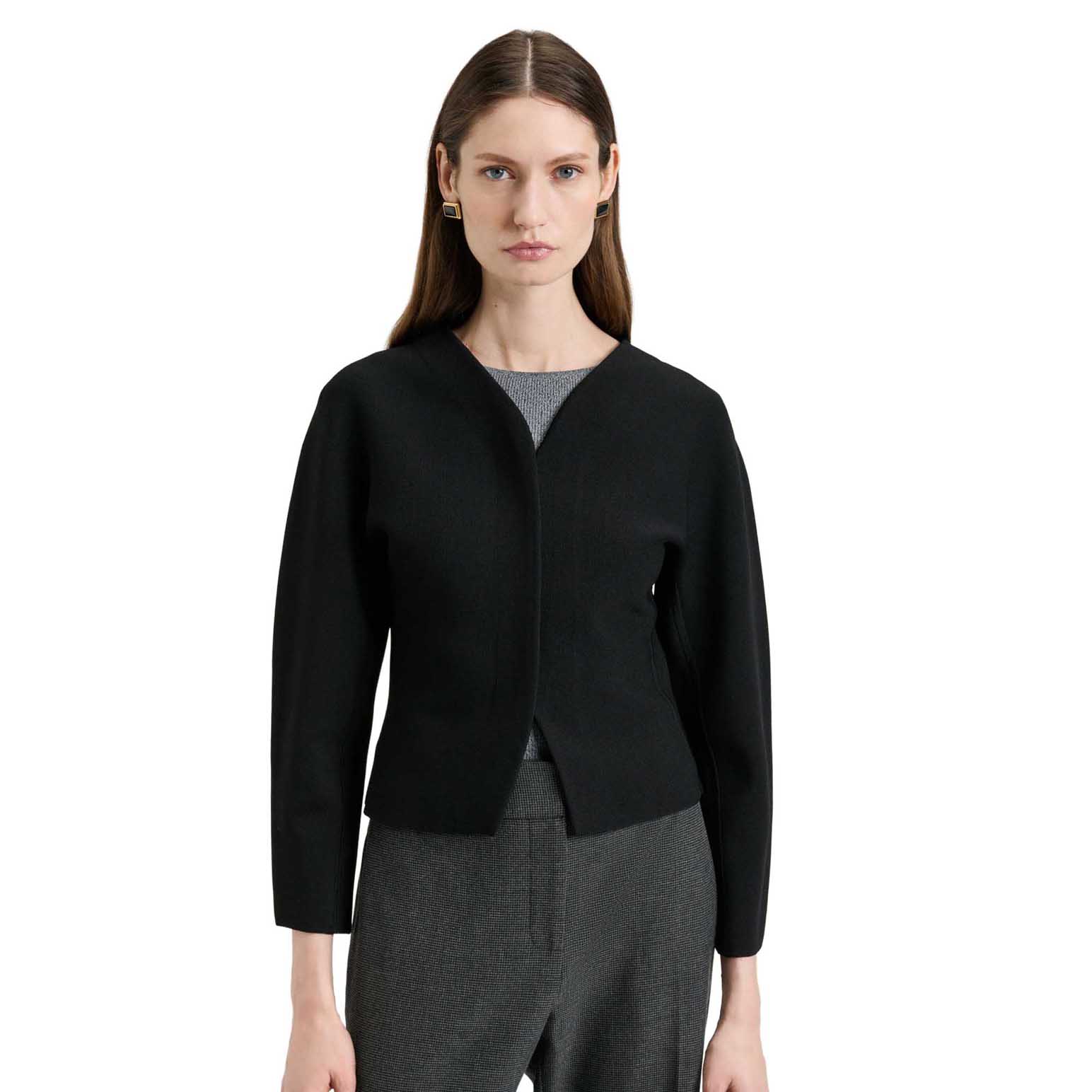 Veronika Maine Milano Curved Front Jacket